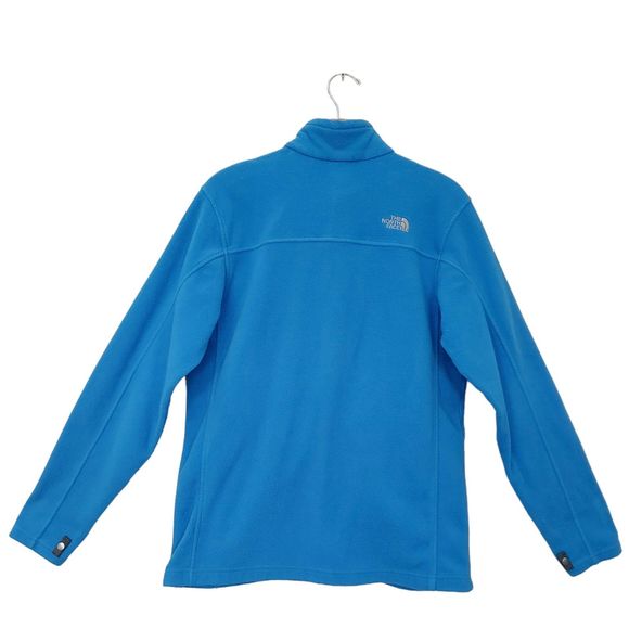 The North Face Boys Fleece Jacket XL 18/20 Blue Full Zip Winter School Cozy - Picture 5 of 12